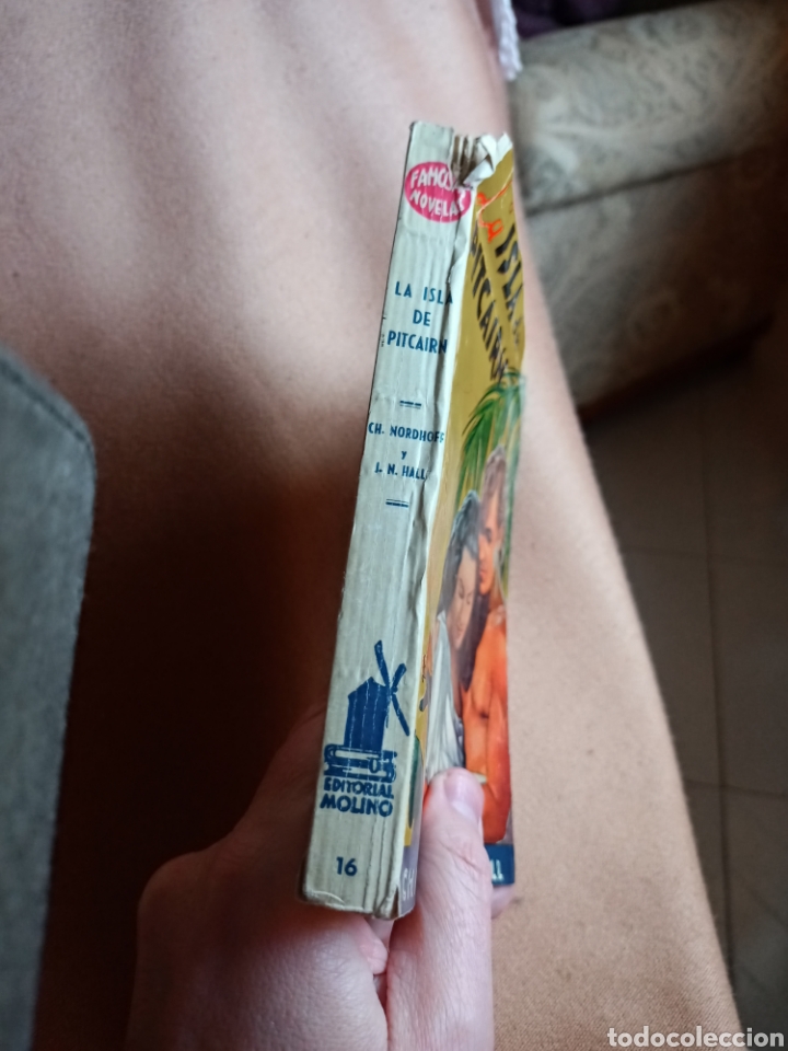 Libros: La isla de Pitcairn. Por CH. Nordhoff. Ed Molino - Foto 2