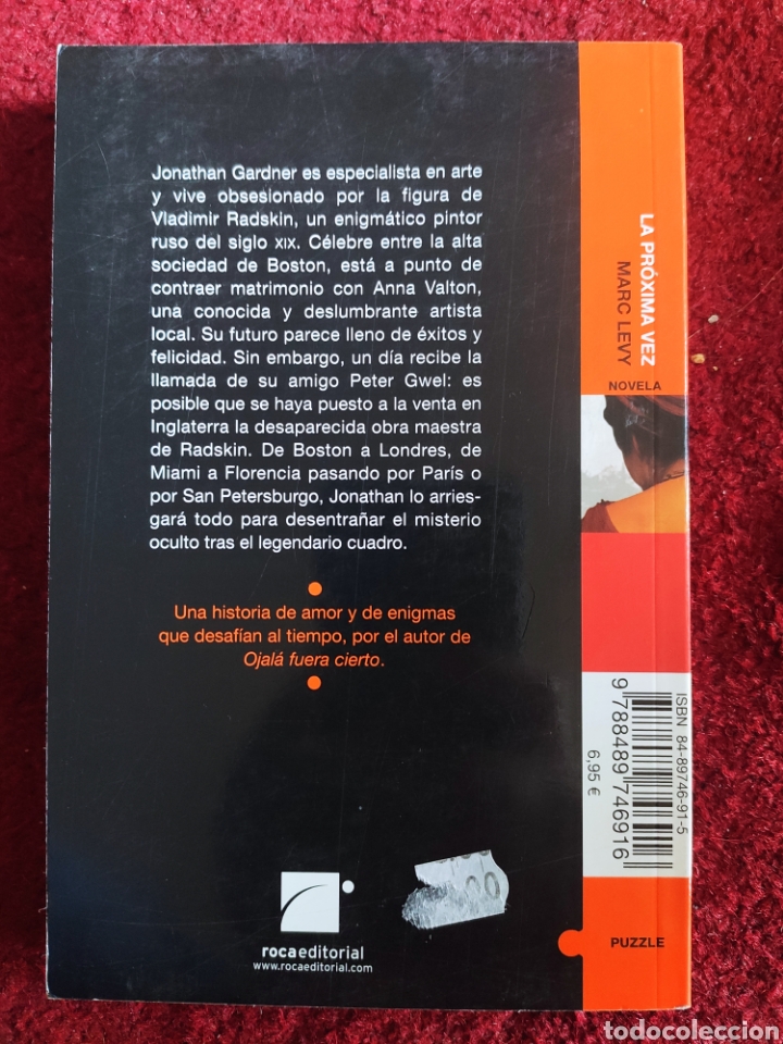 Libros: La Pr&oacute;xima Vez. Marc Levy - Foto 2