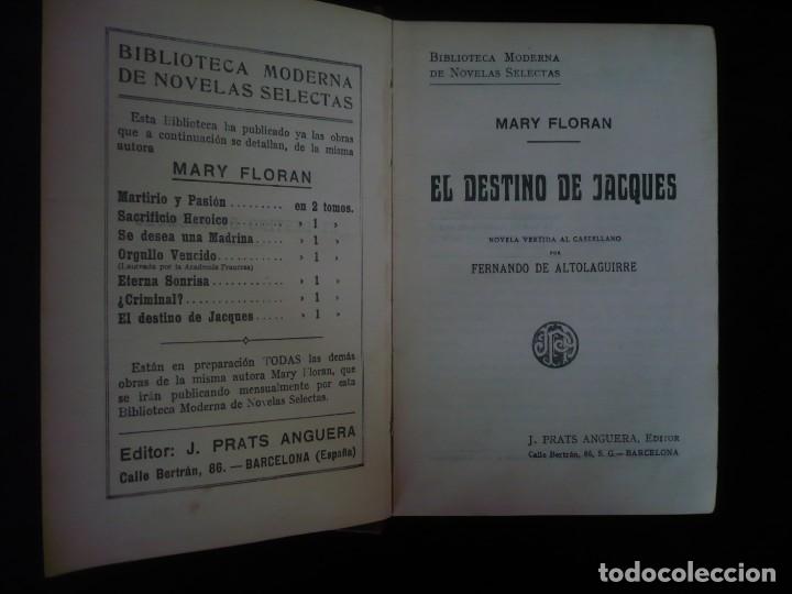 Libros: el destino de jacques - mary floran - Foto 2