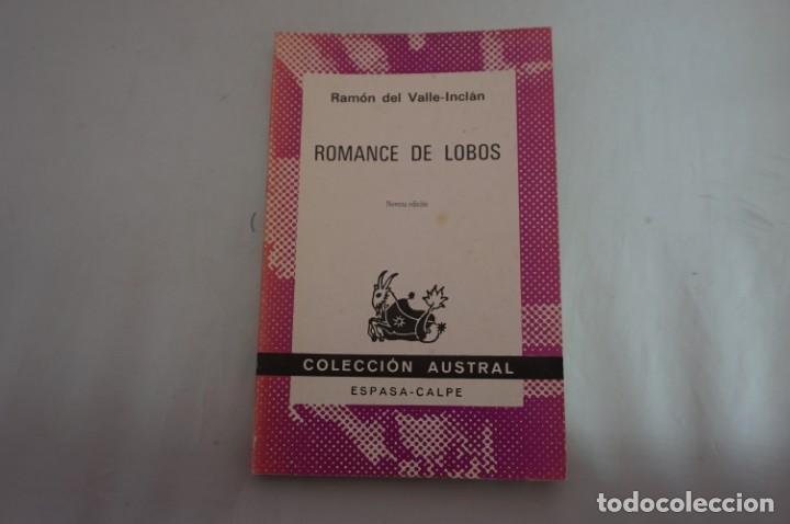 Libros: 15-C / COLECCION AUSTRAL / ROMANCE DE LOBOS - VALLE INCLAN - Foto 1