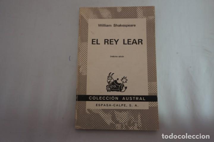 Libros: 15-C / COLECCION AUSTRAL / EL REY LEAR - WILLIAM SHAKERPEARE - Foto 1
