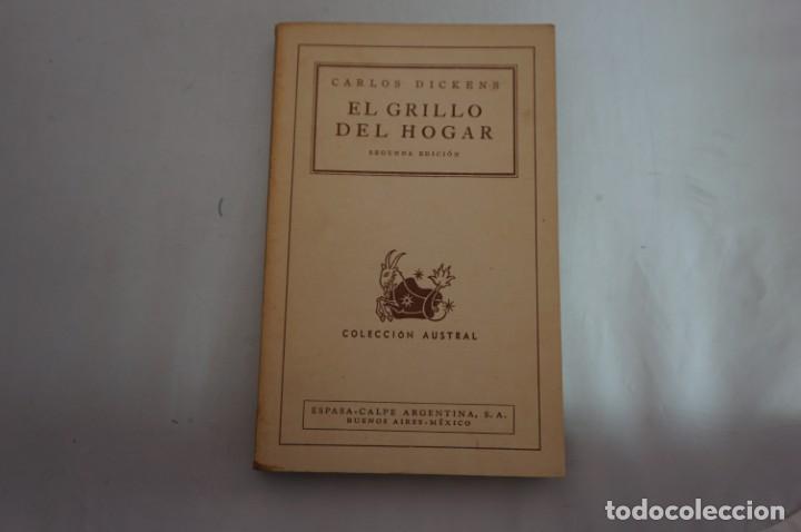Libros: 15-C / COLECCION AUSTRAL / EL GRILLO DEL HOGAR - CARLOS DICKENS - Foto 1