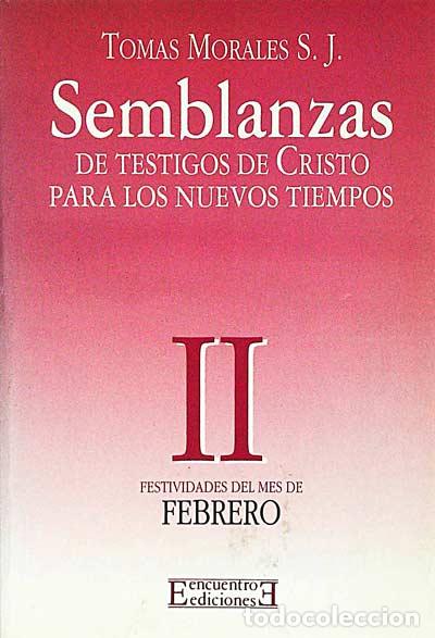 Libros: Semblanzas II - TOM&Aacute;S MORALES, S. J. - Foto 1