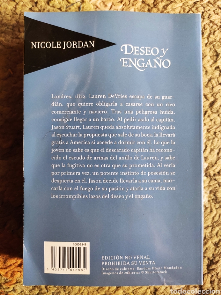 Libros: Deseo y Enga&ntilde;o. Nicole Jordan - Foto 2