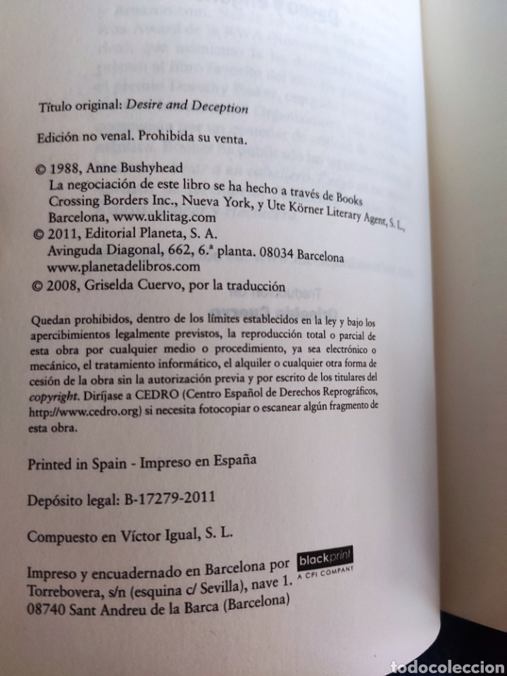 Libros: Deseo y Enga&ntilde;o. Nicole Jordan - Foto 3