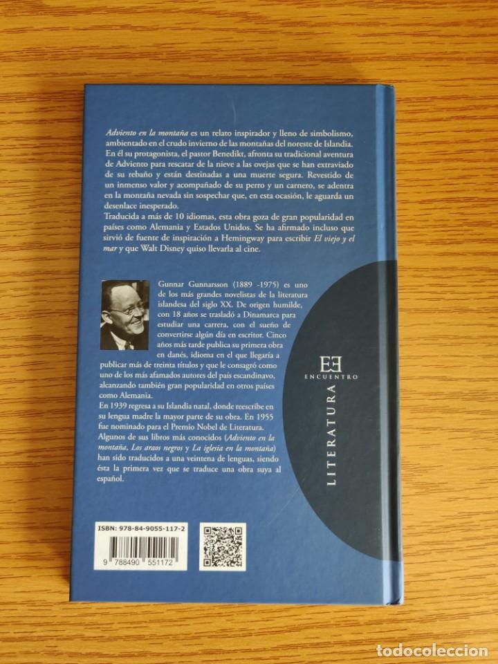 Libros: Adviento en la monta&ntilde;a - Gunnar Gunnarsson - Foto 2