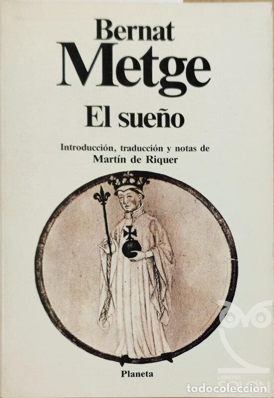 Libros: El sue&ntilde;o - Bernat Metge - Foto 1