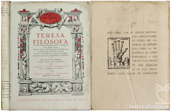 Libros: Teresa fil&oacute;sofa - An&oacute;nimo - Foto 1