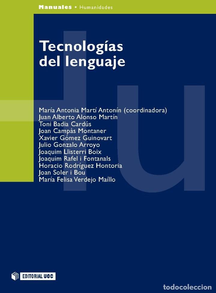 Libros: TECNOLOG&Iacute;AS DEL LENGUAJE - VV.AA. (UOC) - Foto 1