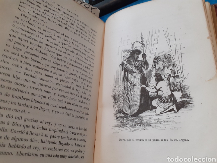 Libros: LOS BUENOS EJEMPLOS o LA MORAL EN ACCION - DELESSERT, Benjamin y GERANDO Baron de - Foto 9