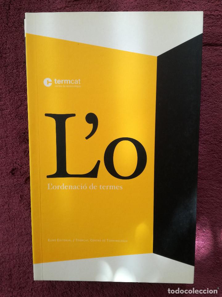 Libros: LORDENACIO DE TERMES - TERMCAT - PEDIDO MINIMO 7&euro; - Foto 1