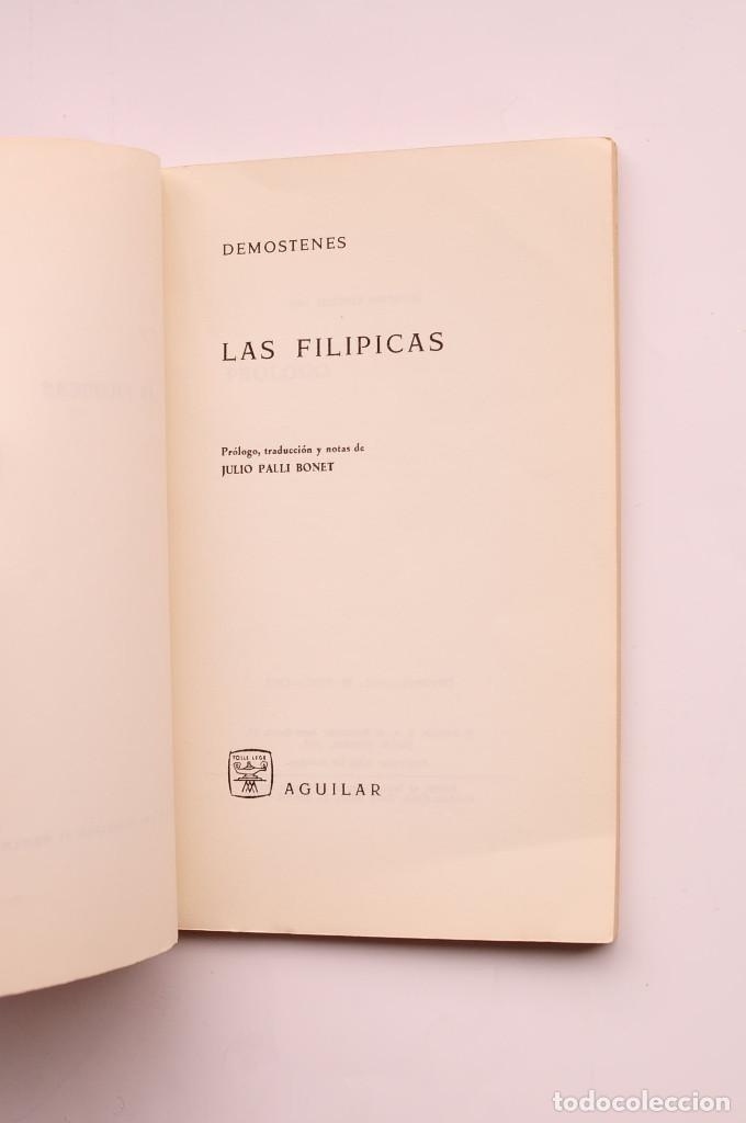 Libros: Las Filipicas - DEM&Oacute;STENES - Foto 3