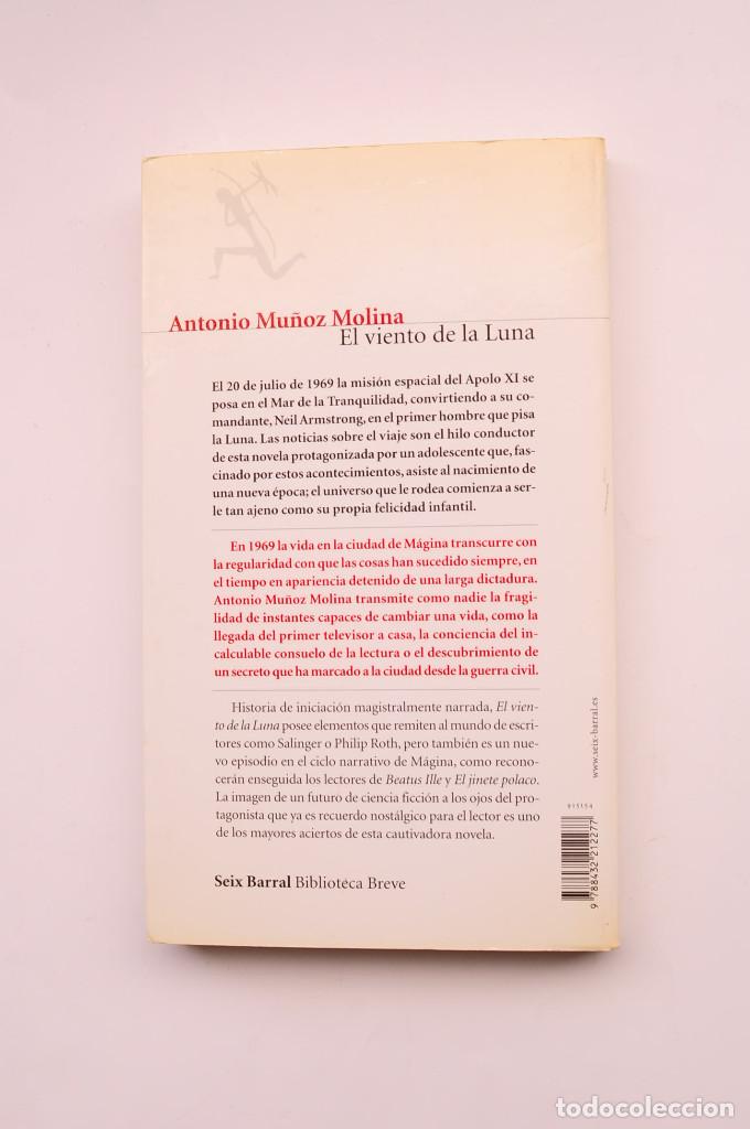 Libros: El viento de la Luna - MU&Ntilde;OZ MOLINA, Antonio - Foto 3