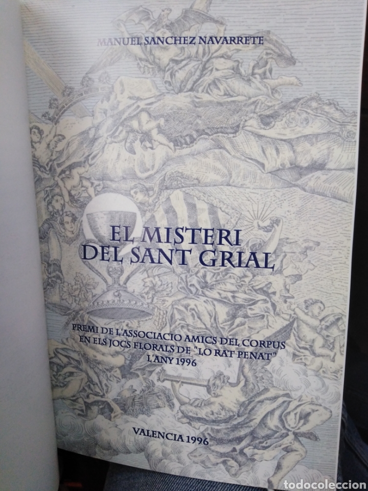 Libros: EL MISTERI DEL SANT GRIAL - SANCHEZ NAVARRETE, Manuel. - Foto 4