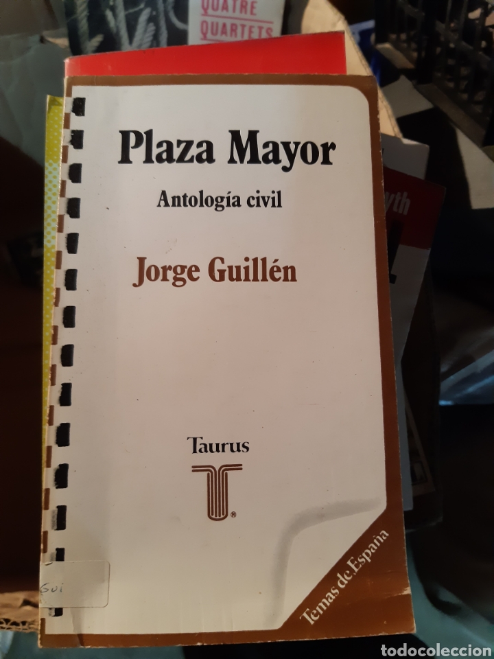 Libros: Plaza mayor. Jorge guill&eacute;n - Foto 1