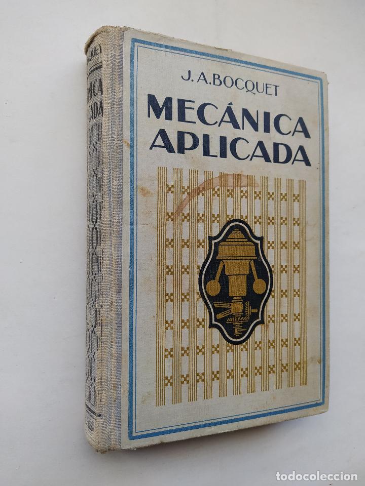 Libros: MEC&Aacute;NICA APLICADA. - J.A. BOCQUET. TDK590 - Foto 2