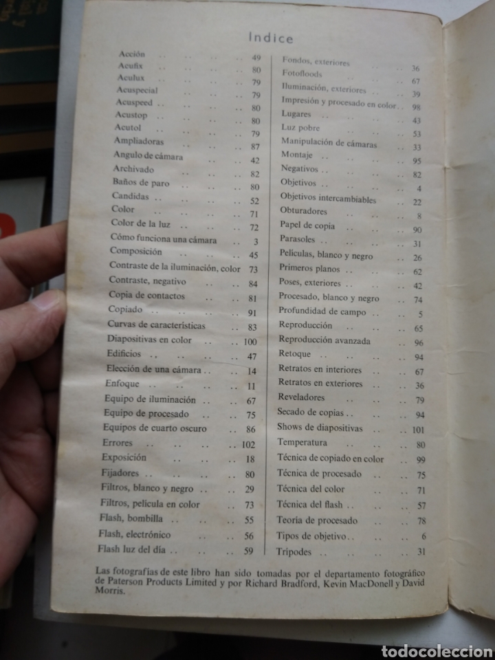 Libros: LIBRO DE FOTOGRAF&Iacute;A/PATERSON - Foto 3