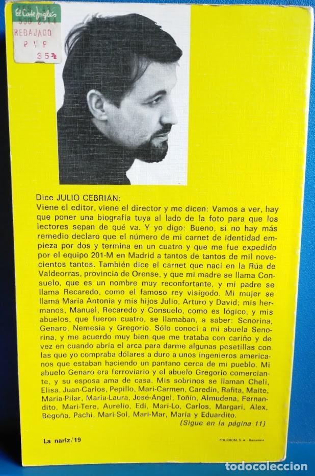 Libros: Julio Cebri&aacute;n en un PERIQUETE. Biblioteca Universal Planeta1973 - Foto 2