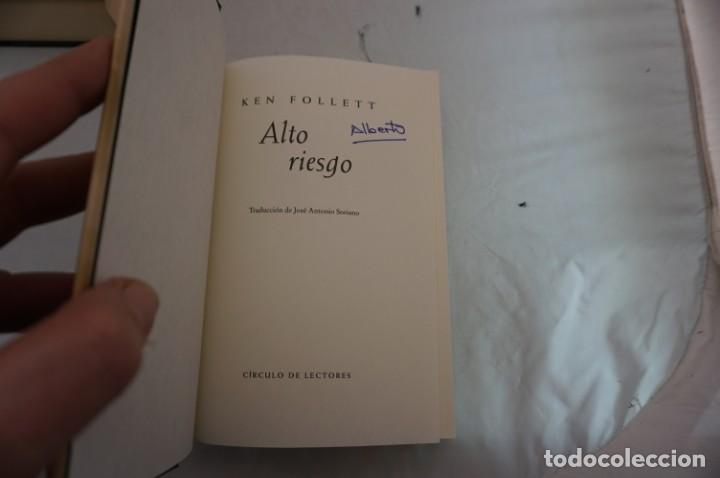 Libros: ARRI2 / ALTO RIESGO - KEN FOLLETT - CIRCULO DE LECTORES - Foto 3