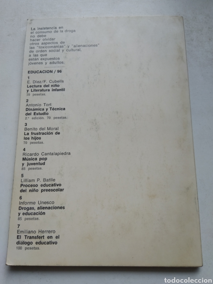 Libros: DROGAS, ALINEACIONES Y EDUCACI&Oacute;N/UNESCO - Foto 3