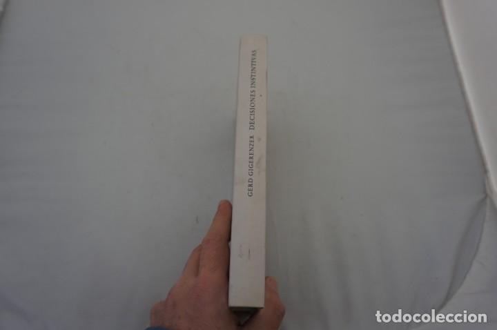 Libros: 10-E/ DECISIONES INSTINTIVAS - GERD GIGERENZER / CIRCULO DE LECTORES - Foto 1