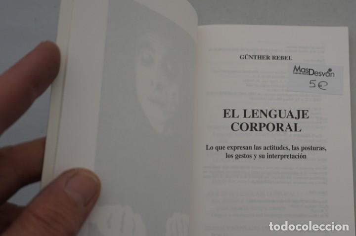 Libros: 12-C/ EL LENGUAJE CORPORAL - GUNTHER REBEL / BOLSILLO EDAF - Foto 4