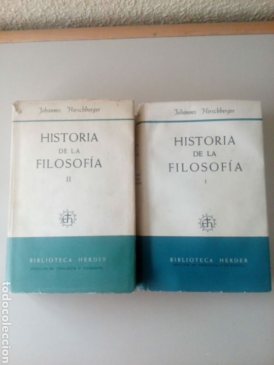 Libros: HISTORIA DE LA FILISOF&Iacute;A. HERDER. 2 TOMOS - Foto 1