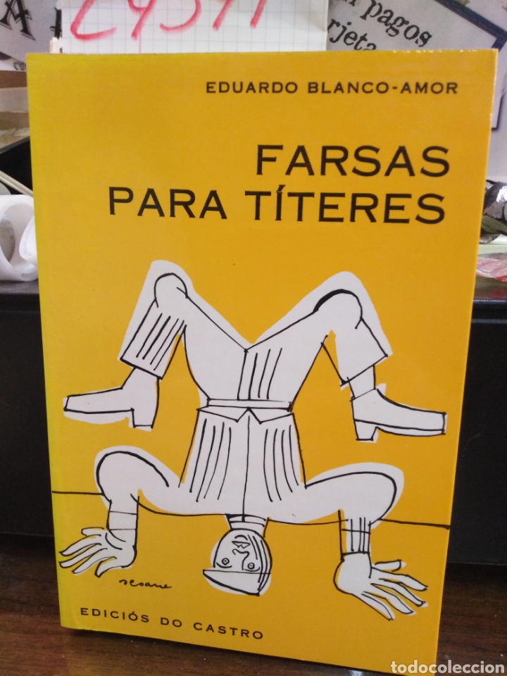 Libros: FARSAS PARA TITERES - BLANCO AMOR, Eduardo - Foto 1