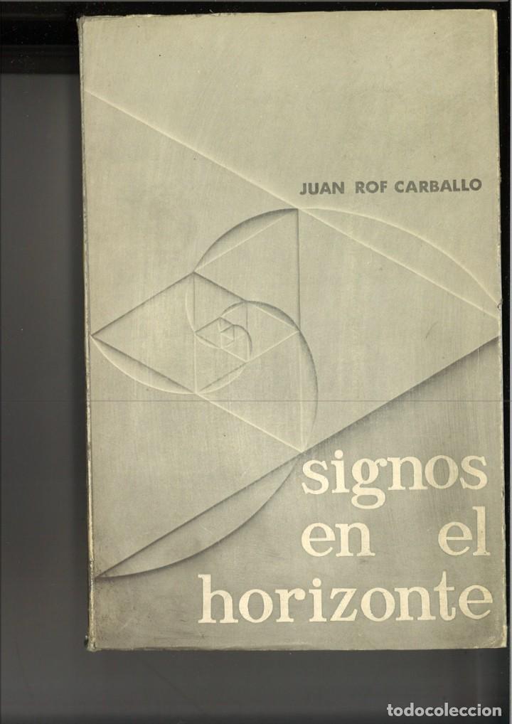 Libros: SIGNOS EN EL HORIZONTE. Juan Rof Carballo - Foto 1