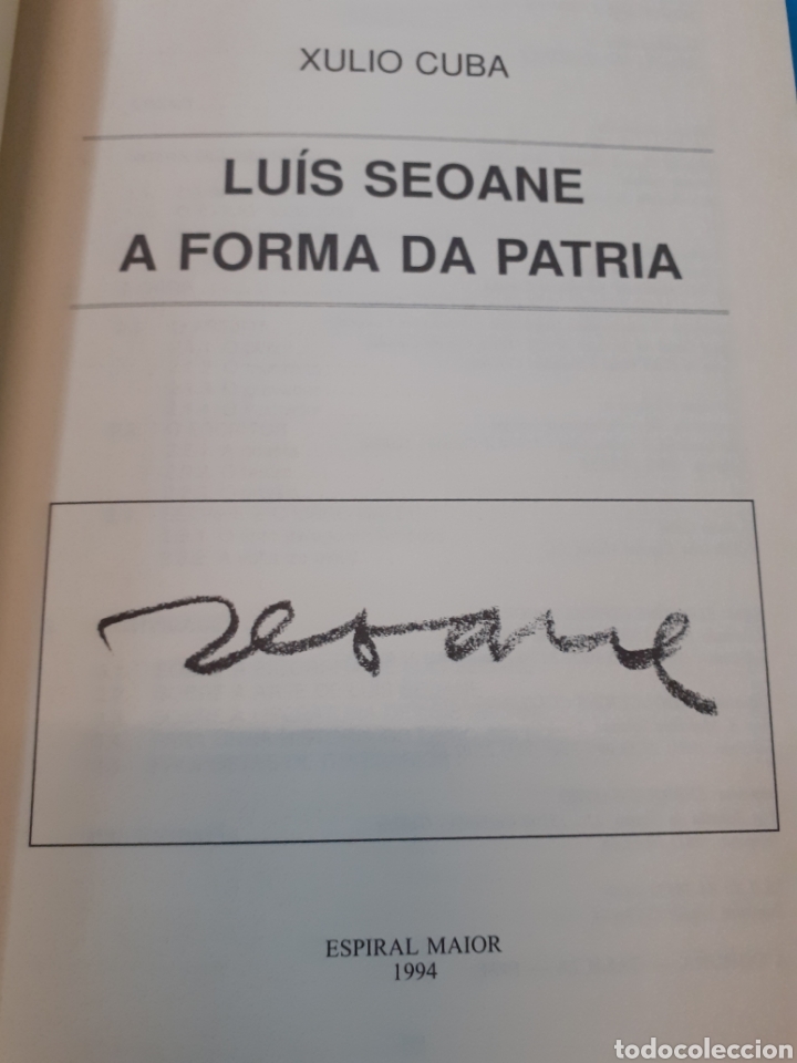 Libros: LUIS SEOANE A FORMA DA PATRIA - CUBA, Xulio - Foto 3