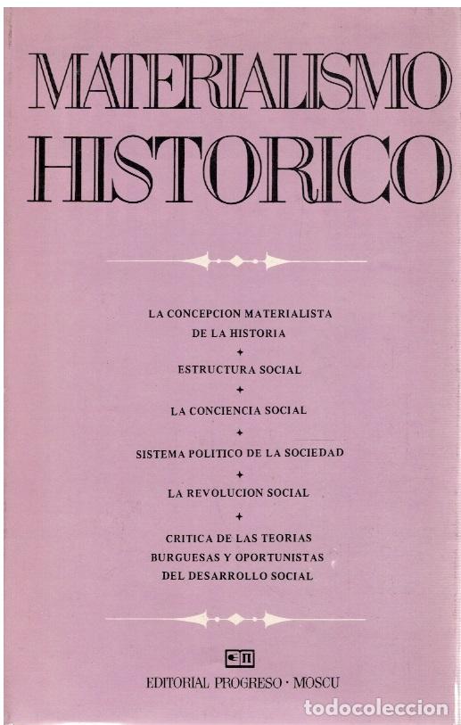 Libros: Materialismo hist&oacute;rico - F. Burlatski (ed) - Foto 1