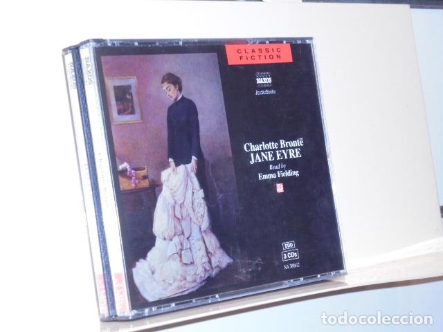 Libros: JANE EYRE CHARLOTTE BRONTE AUDIO BOOK 3 CDS READ BY EMMA FIELDING EN INGLES - Foto 1