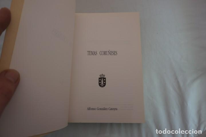 Libros: 23-24/ TEMAS CORU&Ntilde;ESES - ALFONSO GONZALEZ CATOYRA - Foto 3