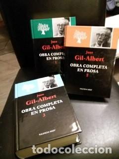 Libros: Obra completa en prosa. (3 vol.). - GIL- ALBERT, Juan: - Foto 2