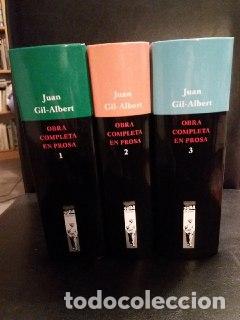 Libros: Obra completa en prosa. (3 vol.). - GIL- ALBERT, Juan: - Foto 1