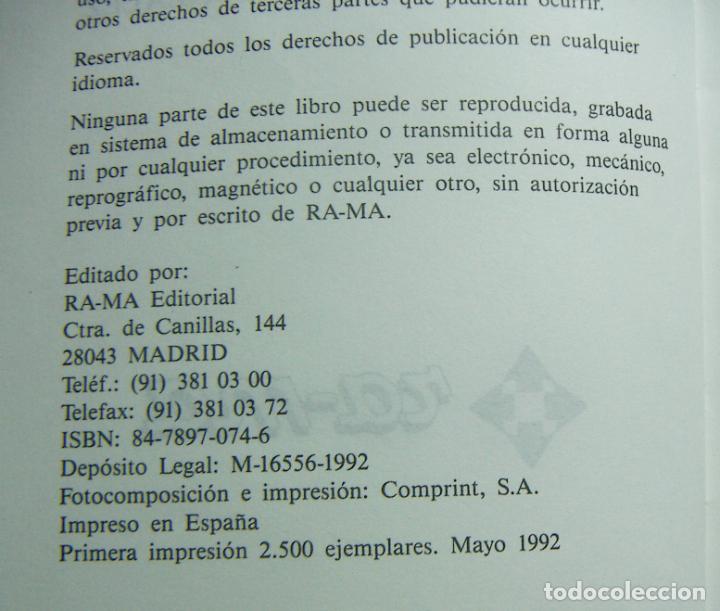 Libros: MICRO GU&Iacute;A. WORDPERFECT 1992 tirada 2500 ejem. - Foto 2