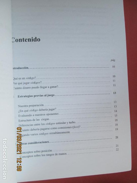 Libros: SECRETOS DE LOS SIT&GOS - PHIL SHAW - APRENDA P&Oacute;QUER - 2010. - Foto 5