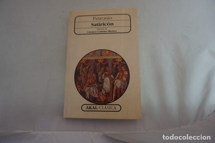 Libros: AR4C/ SATIRICON - PETRONIO / AKAL - Foto 1