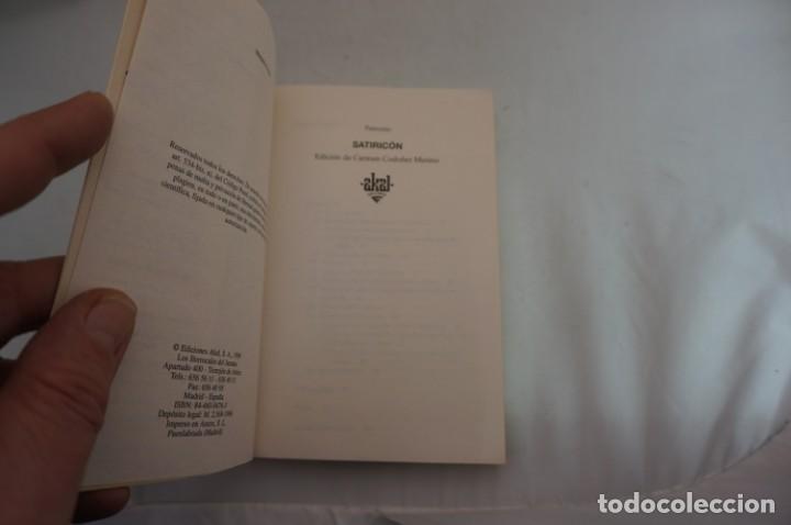 Libros: AR4C/ SATIRICON - PETRONIO / AKAL - Foto 3