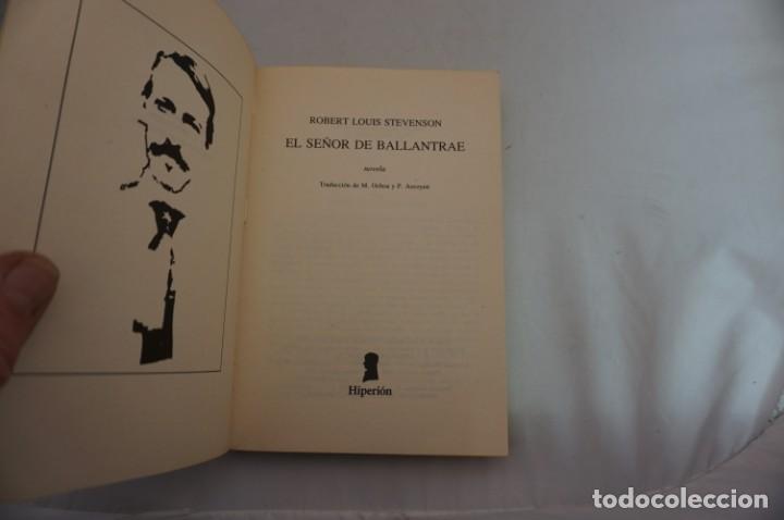 Libros: AR4C/ EL SE&Ntilde;OR DE BALLANTRAE - ROBERT LOUIS STEVENSON / HIPERION - Foto 3