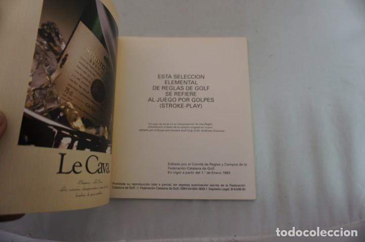 Libros: AR4D/ SELECCION ELEMENTAL DE REGLAS DE GOLF Y NORMAS DE ETIQUETA - Foto 3