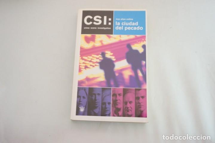 Libros: AR4D/ CSI: LA CIUDAD DEL PECADO - MAX ALLAN COLLINS / RBA - Foto 1