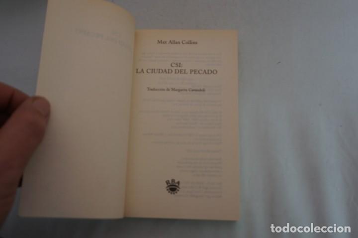 Libros: AR4D/ CSI: LA CIUDAD DEL PECADO - MAX ALLAN COLLINS / RBA - Foto 3