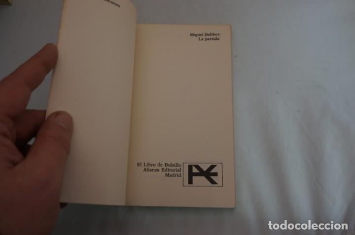 Libros: AR4D/ LA PARTIDA - MIGUEL DELIBES / ALIANZA - Foto 3