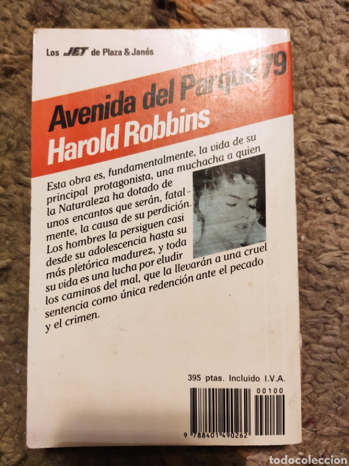 Libros: Avenida del Parque 79. Harold Robbins - Foto 2