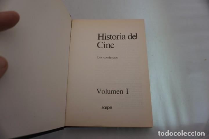 Libros: 23E/ HISTORIA DEL CINE - LOS COMIENZOS - VOLUMEN I / SARPE - Foto 3