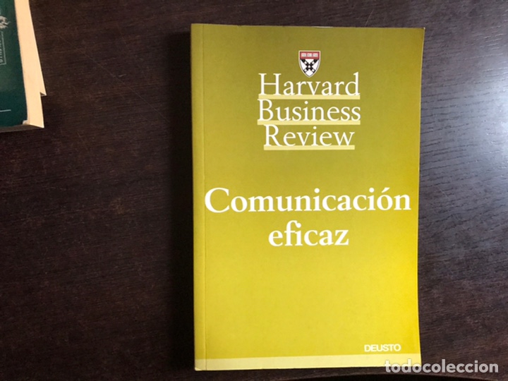 Libros: Comunicaci&oacute;n eficaz. Harvard Business Review. Deusto - Foto 1