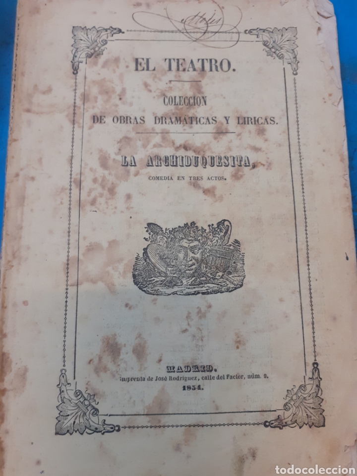 books: LA ARCHIDUQUESITA - HARTZENBUSCH, Juan Antonio