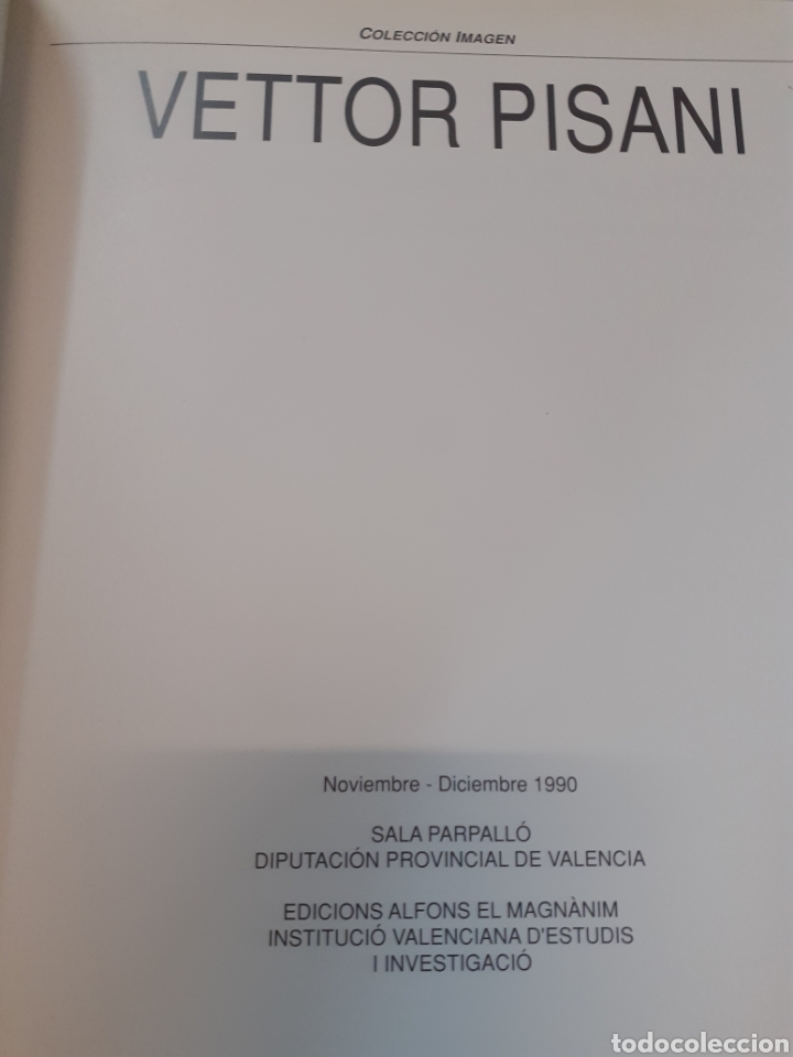 Libros: VETTOR PISANI. Colecci&oacute;n Imagen n&ordm; 16 - Foto 3