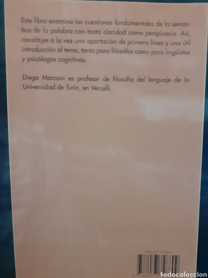 Libros: LA COMPETENCIA LEXICA - MARCONI, Diego - Foto 2